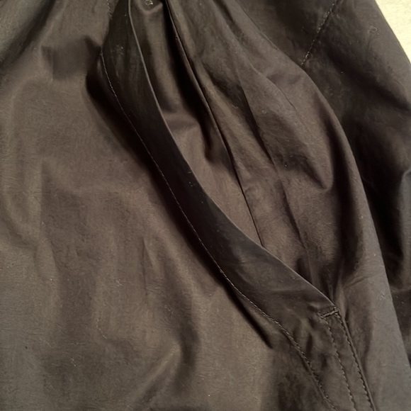 Everlane The Easy Button Front Skirt 100% Cotton in black Size XS NWT - Picture 11 of 13